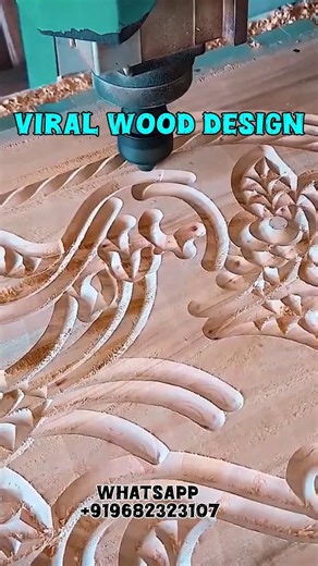 🔥 Viral Wood Design with CNC| Amazing 3D Door Carving 😱 | TA ENTERPRISES#3dwooddesign #cncwood#cnc