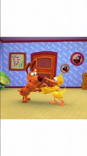 Dog's having a party! #games #food #wordworld