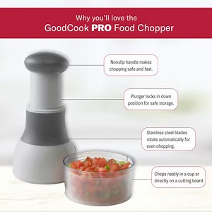 8.4K views | Cut your food preparation time in half with our PRO Food Chopper half, a must-have kitchen tool! #ItsaGoodCookthing #KitchenEssential #GoodCook #KitchenGadgets | GoodCook | Facebook