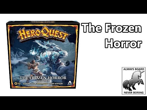 New Reveals for the Frozen Horror Barbarian Quest Pack, the Next Expansion for Hasbro's HeroQuest