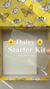 Daisy 🌼 Polymer clay Kit | M Hand Made
