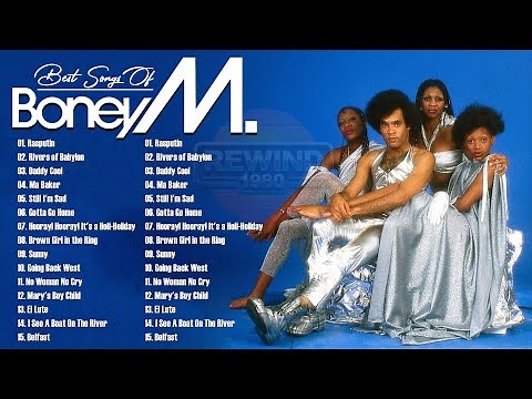 Boney M Greatest Hits - Boney M Best Songs Of All Time || Rasputin, Daddy Cool,.. #boneyM