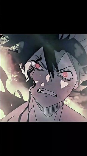 The Moment Asta Becomes a Demon slayer #blackclover #asta #yuno #devil #animetransformation #amvedit