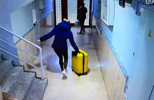 Güllü'nün kızı Tuğyan ve arkadaşının valizlerle kaçmaya çalıştığı anlar ortaya çıktı