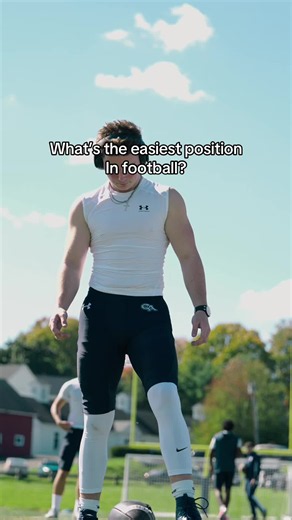 What’s the easiest position in football?