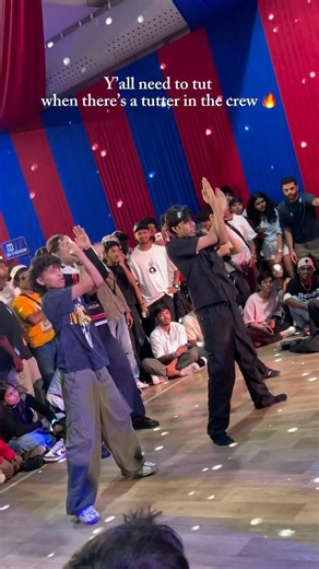 REDBULL DYS crew vs crew | HITESH #dance #freestyle #tutting #groupdance