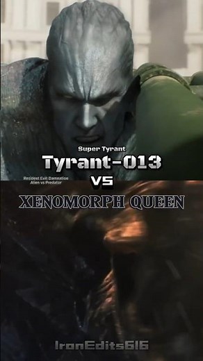 Tyrant-013 vs Alien Queen (AvP)