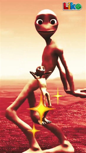 Dancing Green Alien Dance