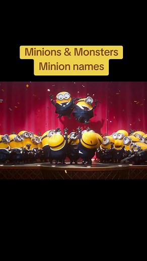 Minions & Monsters: Minion Names List from Henry to Peter