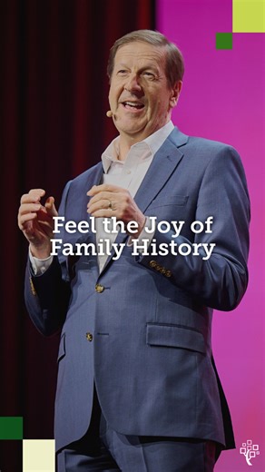 In his keynote address, FamilySearch CEO Steve Rockwood talked about the joy of discovering who you are. Enjoy making new family connections with the Relatives at Rootstech experience: https://www.familysearch.org/en/connect/902d49a6-414c-49ad-8370-4129535e9e83/?cid=SO-00046807#rootstech #familysearch #familyhistory #discover | FamilySearch