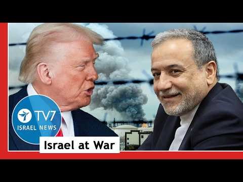 U.S. holds productive talks with Iran, Trump says; Israel urges West to wake-up TV7 Israel - 23 Mar.