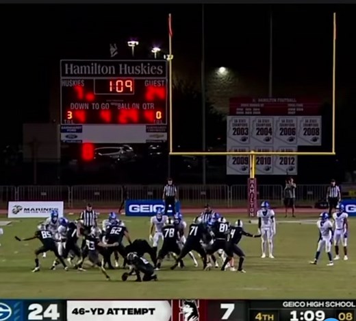 Tbrow back to when Hamilton high school makes an epic comeback with 1:09 left on the clock down 24-7. #fyp #highschoolfootball #football #collegefootball #nfl #quarterback #widereciever #touchdown #runningback #practice