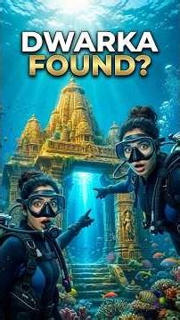 Lost City Of Dwarka Found Under The Sea? #shorts #facts #temple