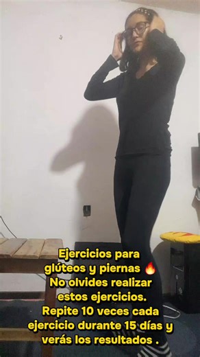 Ejercicios para glúteos y piernas en casa