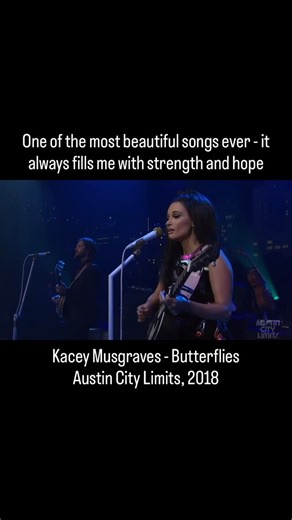 poptipset on Instagram: "Kacey Musgraves - Butterflies (Live at Austin City Limits, 2018) #kaceymusgraves #livemusic #austincitylimits"