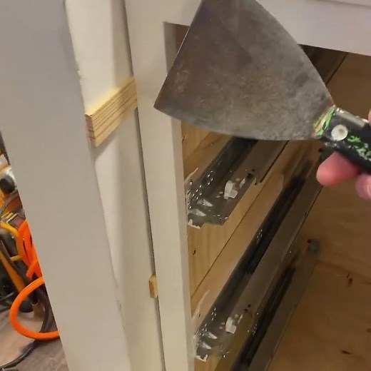 How I Cut Shims Without Damaging the Cabinet
