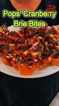 🧀 These Cranberry Brie Bites are pure holiday magic — 1 classic + 4 easy twists! Full tutorial!