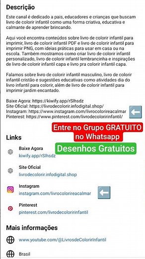 Os Melhores Livros de Colorir Infantil para Imprimir PDF #educativo #imprimível