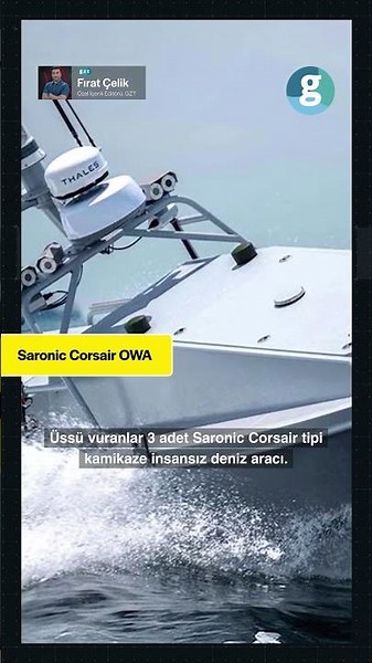Which unmanned surface vessel did the USA use to strike Iran's critical sea base?