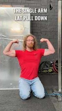 The single arm lat pull down is one of my absolute favourites for shoulder mobility!