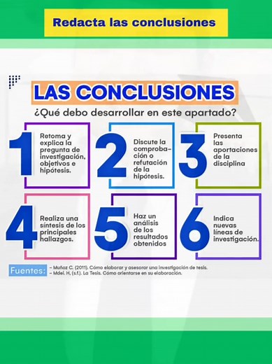 Cómo hacer una conclusión efectiva en una tesis
