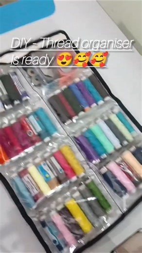 DIY -Thread organiser making😍#sewingtricks#diy#sewingtips#sewingtutorial#sewing#trending#viralshorts