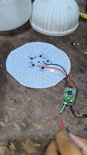 How to make Electric Led Light repairing Open Testing #shorts