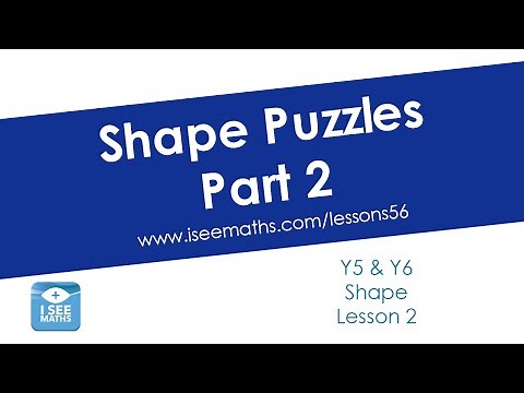 Shape Puzzles Part 2, Y5 & Y6