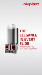 Step into the future of doors with Lift-and-Slide Door. Designed for smooth operation, durability, and barrier-free transition, it brings effortless style to every home. Experience the innovation that transforms spaces into refined living environments. #aluplastwindows #aluplast #Home #Modernliving #Innovativedesign | Aluplast India Pvt Ltd.