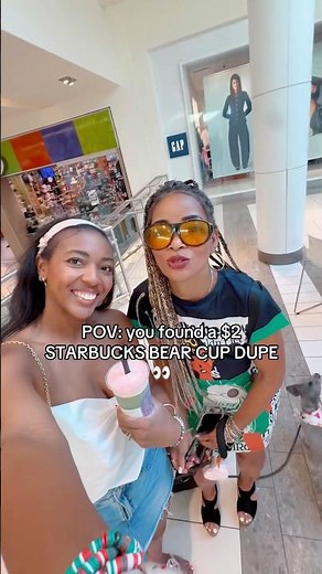 This $2 Bear Cup Dupe Is CRAZY 😭 #skincare #freepreppyclip #makeup #starbucks #blackfriday #beauty