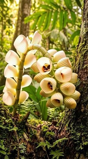Timelapse - Skull Orchid #flowers #nature #garden #relaxingmusic #plants
