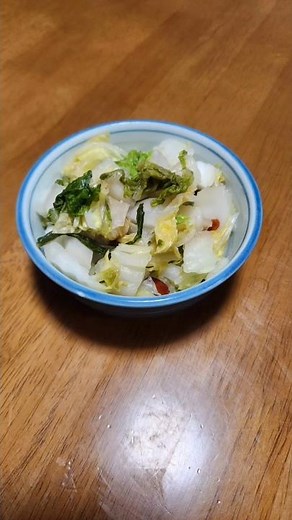 【誰でも簡単ぬか漬け】久々の白菜の糠漬け