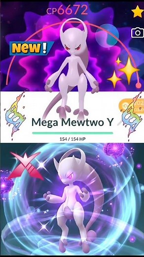 First Ever✨️Mega Mewtwo Y Evolution🤣in Pokemon Go