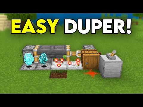 EASY ITEM DUPING SYSTEM in Minecraft Bedrock 26.5+!