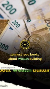 10 must read books about wealth building #money #wealth #luxury #knowledge #entrepreneur #business #finance #books #reader | Knowledge is Win