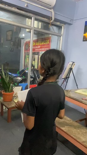 🌈 Creativity in progress! Our students are painting dreams with colors at Laksh Artswork Institute & Gallery 🎨 Enroll now & let your child’s creativity shine! ✨#artclass #explorepage #biratnagar | Laksh Artswork