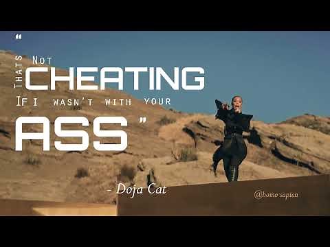 Doja Cat, "Thats not CHEATING if i wasnt with your a**" from Vevo Live Performance