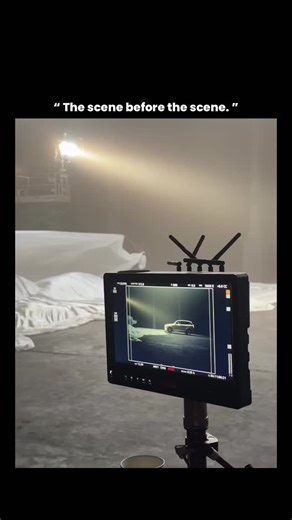 Explainer Zone™ on Instagram: "This video shows what most people never get to see — the raw behind-the-scenes work that goes into creating a clean and satisfying car reveal. Before a single second is ready for the audience, the team sets up lighting, controls reflections, adjusts camera angles, and rehearses every pull of the fabric so it flows perfectly on cue. The monitor becomes the visualization tool, allowing the crew to assess composition, symmetry and timing in real-time. What looks like 