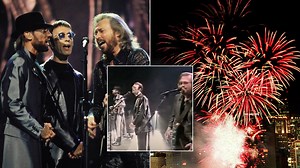 Bee Gees ring in the New Year in rare concert throwback clip - watch