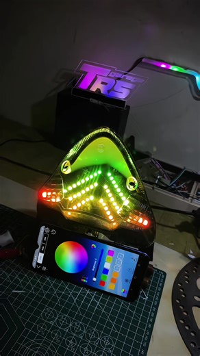 Running RGB Satria FU: A Stunning Modification Showcase