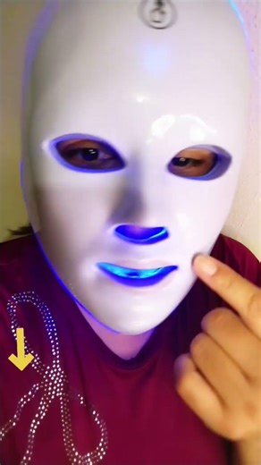 máscara #led para muchos beneficios en tu #piel y potencializar tu #skincare