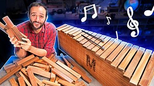 Que tal construir o seu próprio piano de madeira, também conhecido como XILOFONE? Confira o vídeo completo, pois temos uma surpresa no final! #ManualdoMundo #Música #Maker | Manual do Mundo