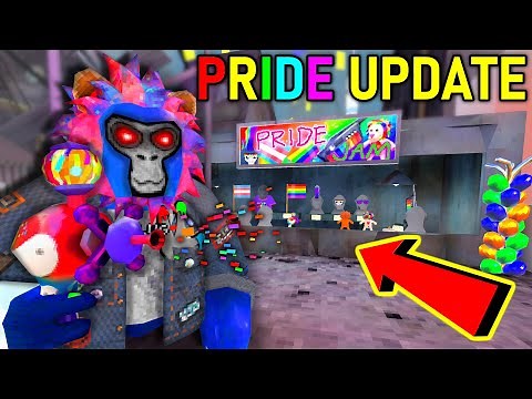 NEW Gorilla Tag PRIDE UPDATE!!! (Color Revamp)