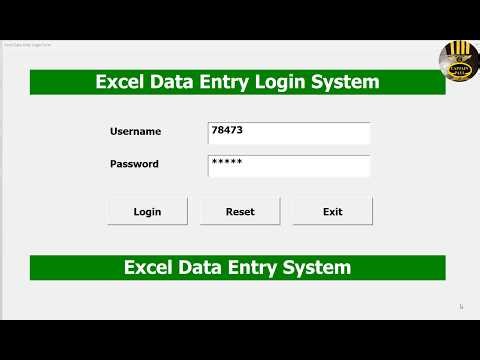 How to Create a Login System in Excel using VBA