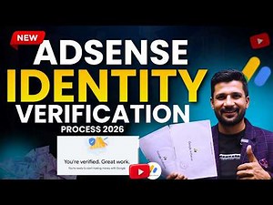 New AdSense Identity Verification 2026 🔥 | Google AdSense Identity Verification Kaise Kare