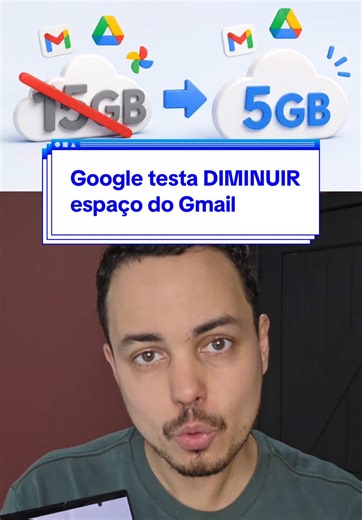 ☁️ Google pode reduzir espaço do Gmail e liberar mais só se souber seu telefone. A empresa começou a testar uma mudança no armazenamento gratuito do Gmail e outros serviços. De acordo com relatos, em países como Estados Unidos e algumas regiões da Europa, novas contas estão recebendo apenas 5 GB, enquanto os tradicionais 15 GB só seriam liberados após vincular um número de celular. O Google declarou em nota ao Tecnoblog que está testando a nova política em regiões selecionadas. Também disse que 