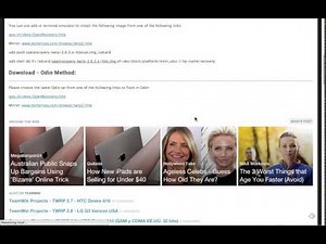 how to get the TeamWIn Recovery project TWRP 2.8 for Samsung Galaxy note 3 (qualcomm) official site