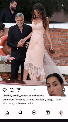 Style is also about respect🤗 #amalclooney #strawberryglaze