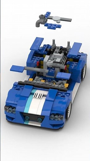 Lego 31070 Turbo Track Racer #shorts #lego #like #youtubeshorts #share #funny #viral #subscribe #art