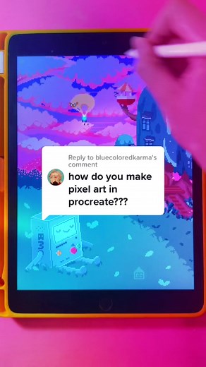 Creating Pixel Art with Procreate: Simple Step-by-Step Tutorial